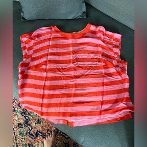 Anthropologie Maeve size 2x Bat wing Button back top